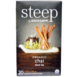 Steep Organic Chai Black Tea Bigelow Green Tea