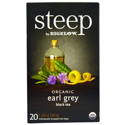 Steep Organic Earl Grey Bigelow Green Tea
