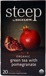 Steep Organic Green Tea w/ Pomegranate Bigelow Earl Grey Tea